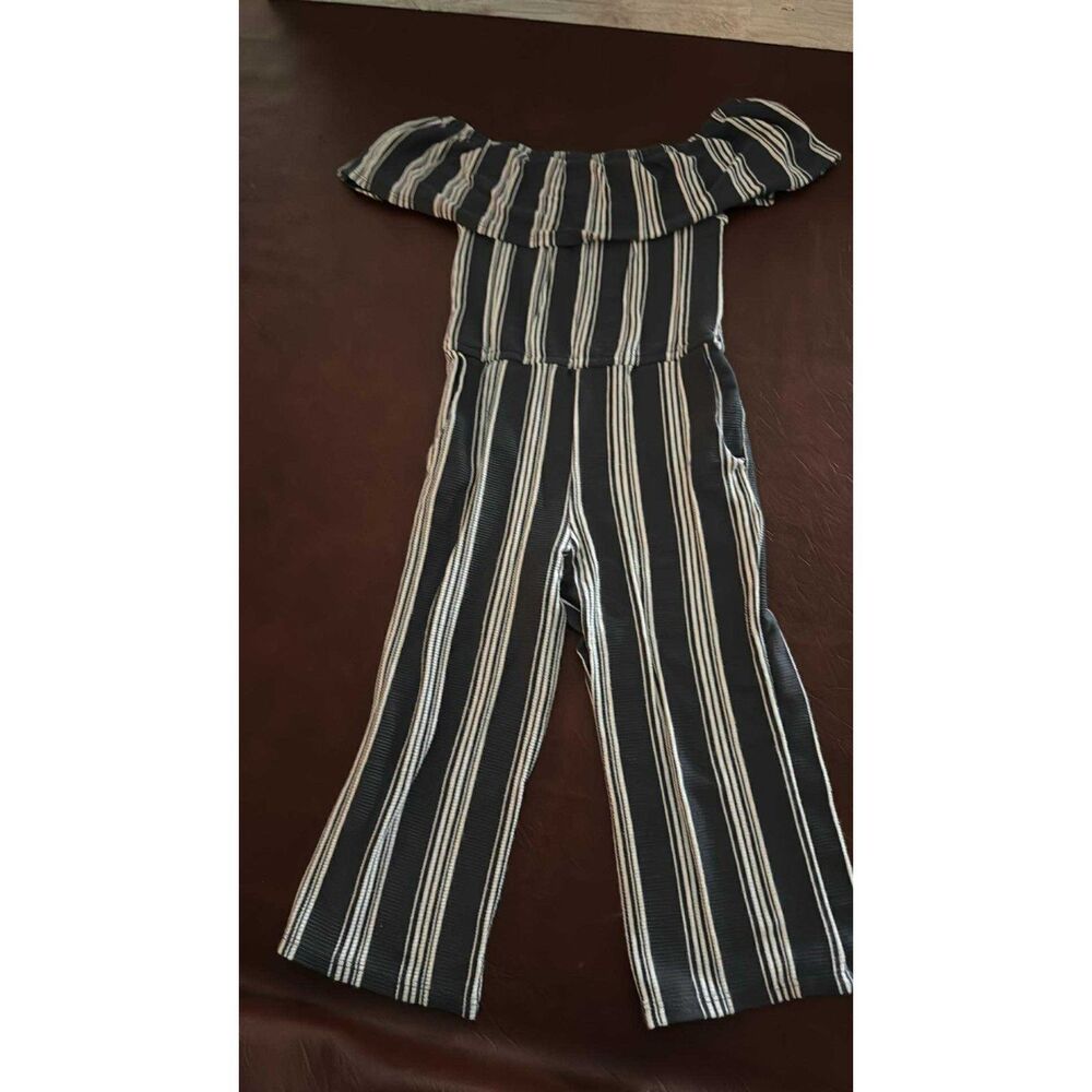 Art Class One Piece outfit Blue and white Size 4/5